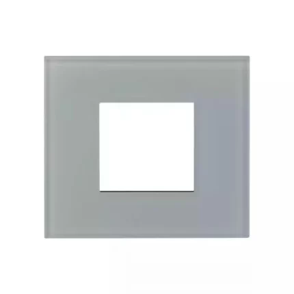 Englaze 2 Module Glass Plate I White