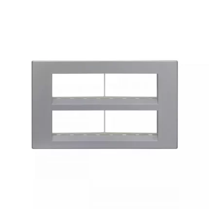 Englaze 16 Module Plate M Silver