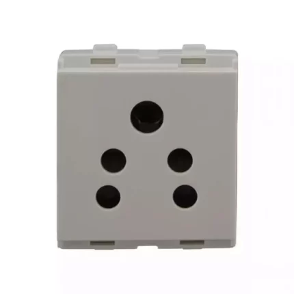 EnGem 5 Pin Socket 6A White