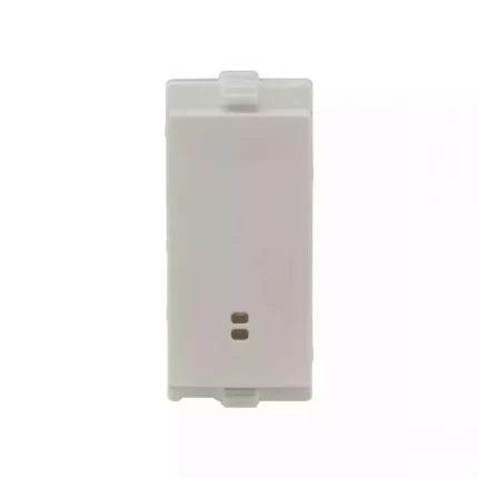 EnGem Switch 16A 1 Way With Indicator 1M White