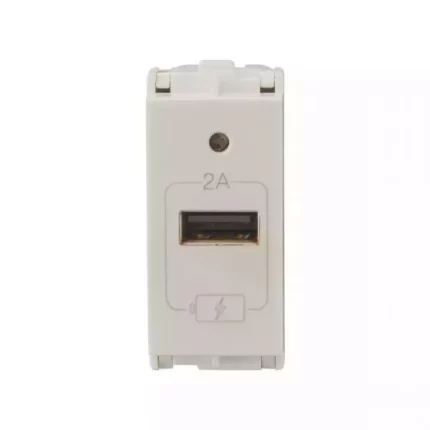 EnGem USB Charger 2A 1 Module White