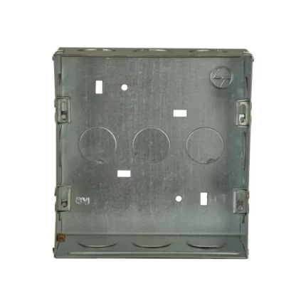 Engem GI Metal Box- 8 Module Square