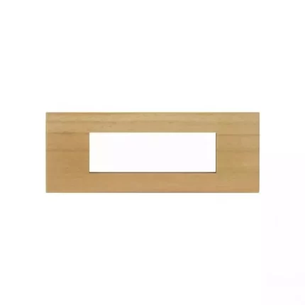 Englaze 6 Module Beige Wood Plate