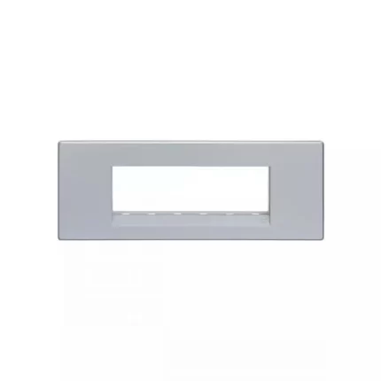 Englaze 6 Module Plate M Silver