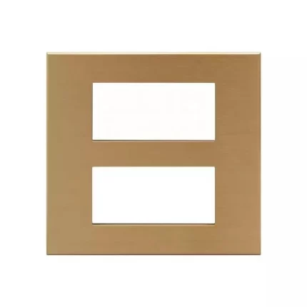 Englaze 8 M Metal Plate Square M Gold