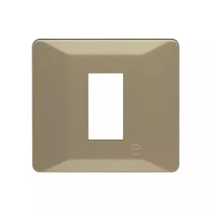 Entice 1 Module Plate- Rustic Gold