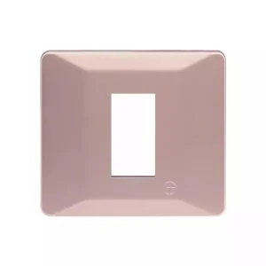 Entice 1 Module Plate- Rose Gold