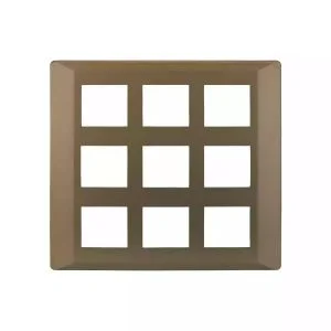 Entice 18 Module Plate- Rustic Gold