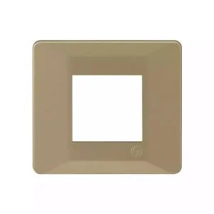 Entice 2 Module Plate- Rustic Gold