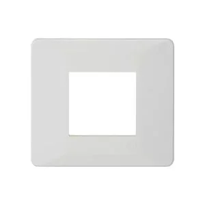 Entice 2 Module Plate- Pearl White