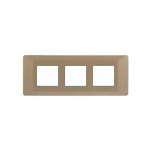 Entice 6 Module Plate- Rustic Gold